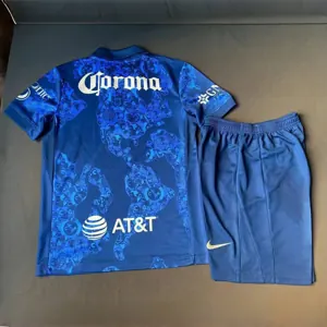 24-25 Club America Away Kid Kits Youth Apparels Sport AAAAJersey Yupoo 1