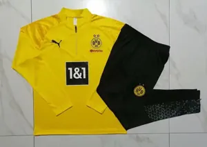 23-24 Dortmund Long Sleeve Training Suit Yupoo 2