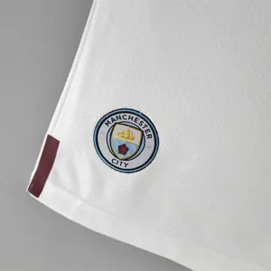 22-23 Manchester City Shorts White-1 4