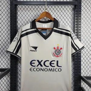97-98 Corinthians Home Retro Kit Vintage Shirt Football AAAAJersey Supplier 2