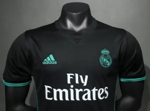 17-18 Real Madrid Away Retro Kit Vintage Player Version Sino Shirt AAAAJersey Dropship Yupoo 4