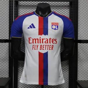 26-27 Lyons Mens Home Kit Player Version Football Shirt AAAAJersey Supply Yupoo 7