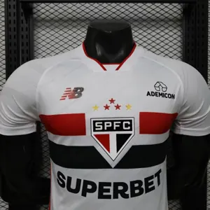2026-27 Sao Paulo Home Jersey Player Version Soccer Shirt 7