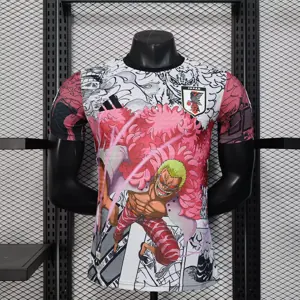25-26 Japan x One Piece Doflamingo Special Edition Kit Player Version Shirt AAAAJersey Wholesal