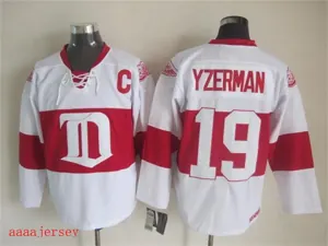 Detroit Red Wings retro ice hockey jersey M-3XL 底特律红翼队复古冰球服 1