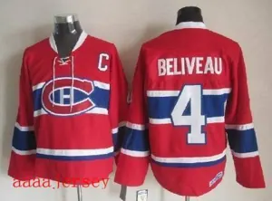 Montreal Canadiens retro ice hockey jersey M-3XL 蒙特利尔加拿大人复古冰球服 6