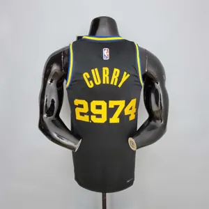 75th Anniversary Curry #2974 Warriors Black 8