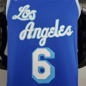 2021 James#6 Lakers Retro Blue 6