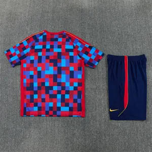 26-27 Barcelona Aldult Kit Football Training Tracksuit Yupoo 5 2