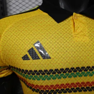 2026 Mens Jamaica x Bob Marley Home Kit Player Version Soccer T-Shirt AAAAJersey Supply Yupoo 9