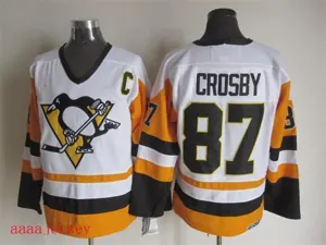 Pittsburgh Penguins retro ice hockey jersey M-3XL 匹兹堡企鹅队复古冰球服
