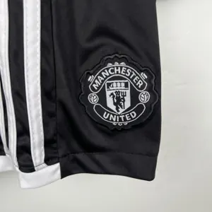 23-24 Manchester United kids away size 16-28 Soccer Jersey 7