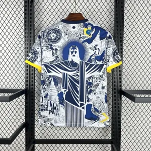 2025 Brazil X Christ Special Edition T-Shirt Football Apparels Soccer AAAAJersey Yupoo 2