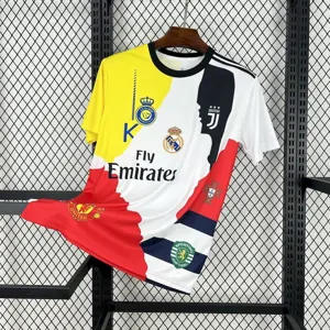 25-26 Cristiano Ronaldo All Club Mix Kit Soccer AAAAJersey Yupoo S-2XL