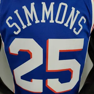SIMMONS#25 Detroit Pistons blue 1
