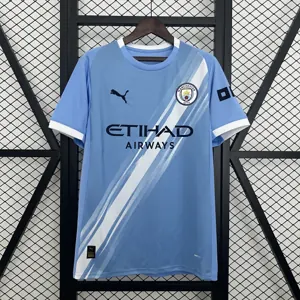 25-26 Manchester City Home Kit Football T-Shirt AAAAJersey Dropship Yupoo 4