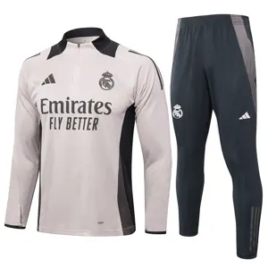 24-25 Real Madrid Long Sleeve Training Suit Football Shirts