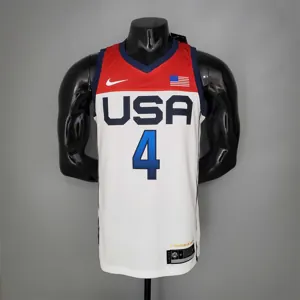 2021 Olympic Games BEAL#4 USA Team USA White Red