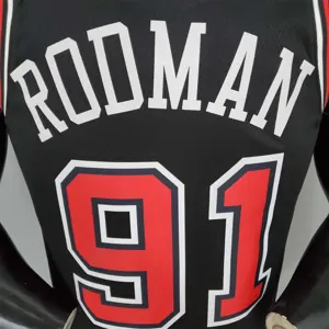 ROOMAN#91 Chicago Bulls black 5