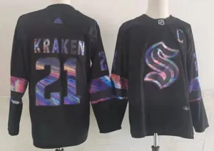 Seattle Kraken ice hockey jersey M-3XL 西雅图海妖队冰球服 1