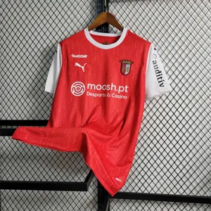 23-24 Braga Home Size S-XXL Soccer Jerseys 1