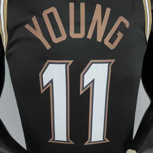 New Season Hawks YOUNG#11 City Edition Black 1