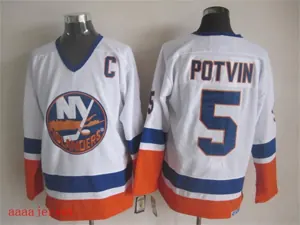 New York Islanders retro Ice Hockey jersey M-3XL 纽约岛人队复古冰球服
