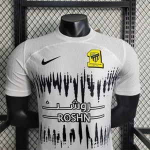 23-24 Al Ittihad away Player Version Size S-XXL Soccer Jerseys 2