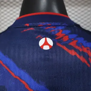 25-26 PSG Special Edition Kit Player Version Maillot été Soccer Sino Shirt AAAAJersey Supply Yu 7