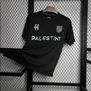 2024 Palestina Black Special Edition Kit Soccer Apparels Sport AAAAJersey Yupoo 1