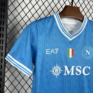 25-26 Napoli Home Kids Football Kits Youth Apparels AAAAJersey Supplier Yupoo 2