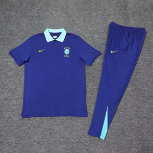 25-26 Brazil Training POLO Kit Soccer AAAAJersey Yupoo 1