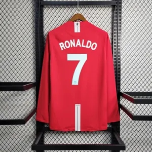 07-08 Manchester United home Long Sleeve 13