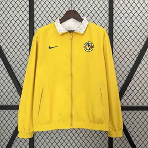 2024 Club America Trench Coat Reversible Windbreaker Double-Sides Jacket Soccer AAAAJersey Yupo 2