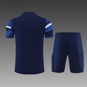 22-23 Marseille training suit short sleeve kit blue 1
