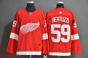 Detroit Red Wings ice hockey jersey M-3XL 底特律红翼队冰球服 1