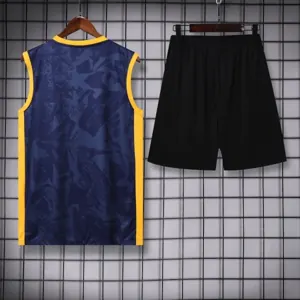 25-26 Inter Milan Navy Training Kits Football Vest Suits 3