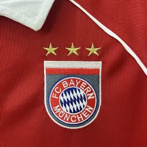 05-06 Bayern Munich Home Retro Kit Vintage Shirt AAAAJersey Dropship Yupoo 4