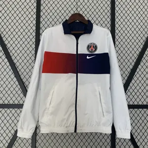 23-24 PSG reversible windbreaker white 1