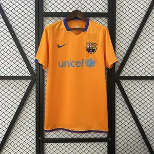06-07 Barcelona Away Retro Kit Vintage Shirt AAAAJersey Dropship Yupoo