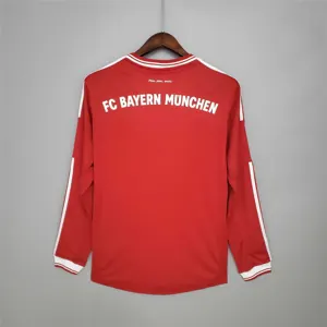 13-14 Bayern Munich Champions League home long sleeve 5