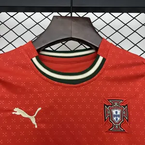 2025 Portugal Home Kid Kits Long Sleeve Youth Apparels AAAAJersey Dropship Yupoo 6