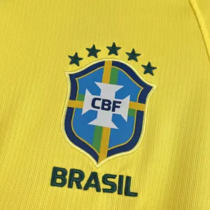 World Cup 2026 Brazil Mens Home Kit Football Long Sleeve Shirt AAAAJersey Supply Yupoo 9 1
