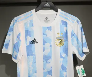 2021 Argentina Copa Améri Home Retro Kit Vintage Player Version Sino Shirt AAAAJersey Dropship 4