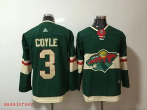 Minnesota wild ice hockey jersey M-3XL 明尼苏达荒野队冰球服 2