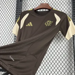 25-26 Flamengo Pre-Match Football T-Shirt AAAAJersey Supply Yupoo 4