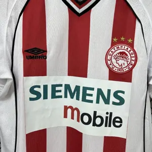 01-02 Olympiacos Hone Retro Kit Vintage Shirt AAAAJersey Wholesale Yupoo 4