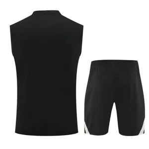 25-26 Real Madrid Training Kits Black Football Vest Suits 2