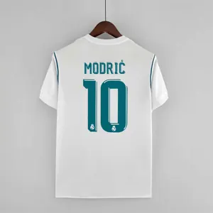 17-18 Real Madrid home white player version 12