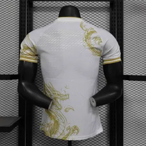 24-25 Real Madrid Gold Dragon Special Edition Player Version Shirt AAAAJersey Supplier Yupoo 4